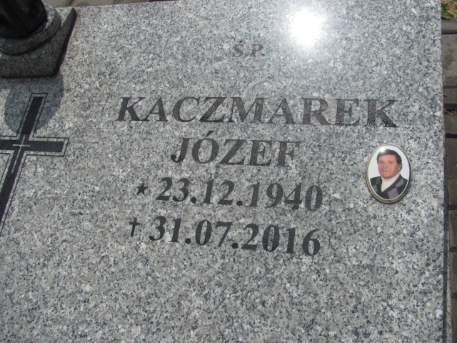 Józef Kaczmarek 1940 Ustroń - Grobonet - Wyszukiwarka osób pochowanych