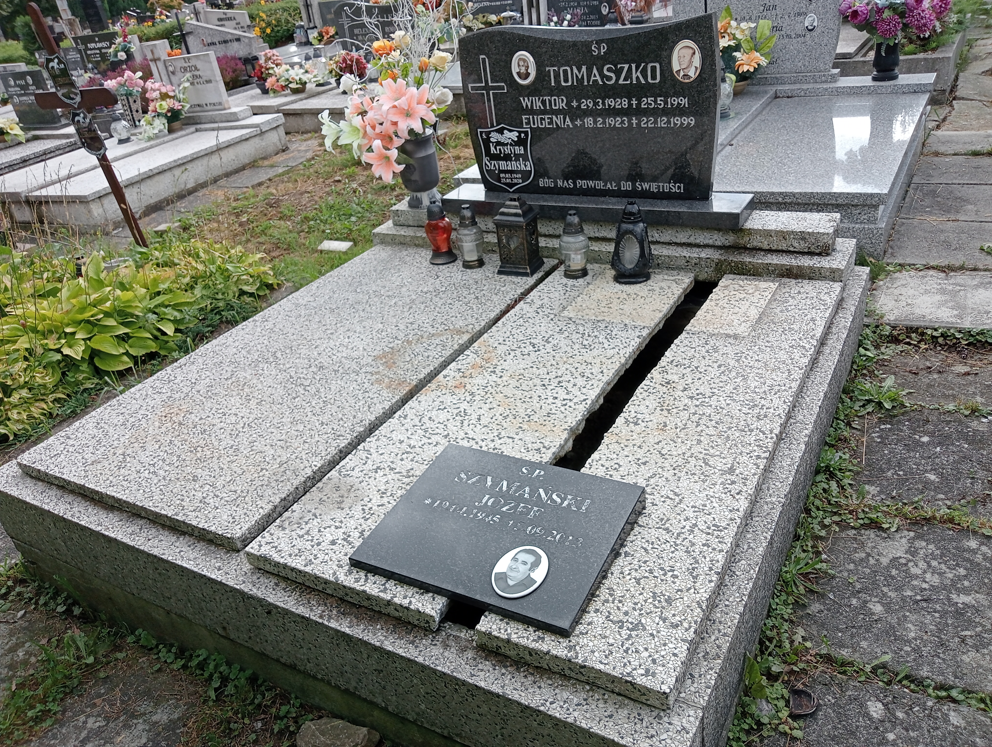 Grób Wiktor Tomaszko