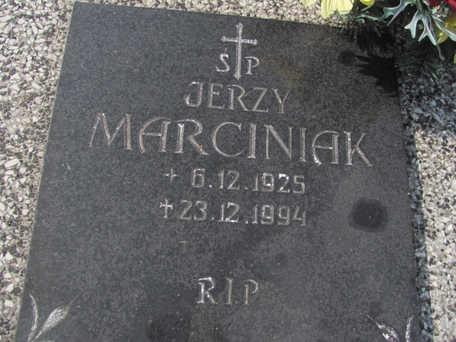 Jerzy Marciniak 1925 Ustroń - Grobonet - Wyszukiwarka osób pochowanych