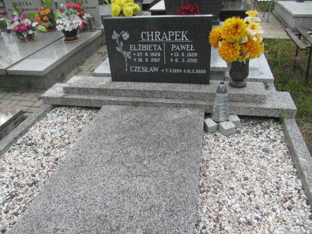 Grób Elżbieta Chrapek